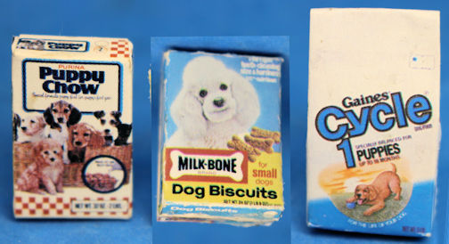 (image for) Dog food packages