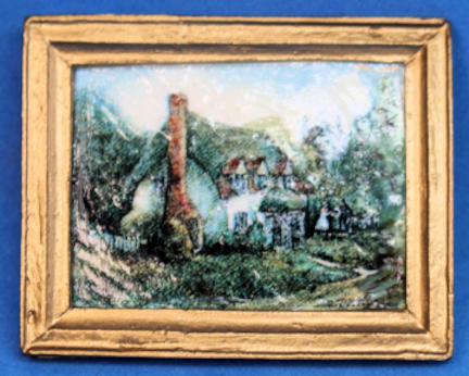 Print - English cottage