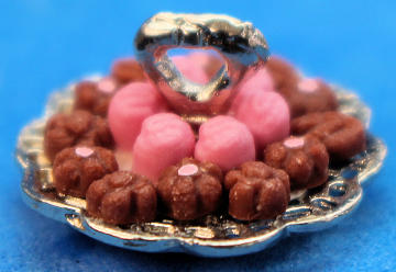 Dish of chocolates