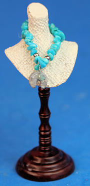 (image for) Jewelry display and necklace