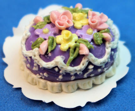 Lavender cake