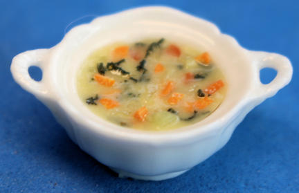 (image for) Tureen of soup - 1/2 scale
