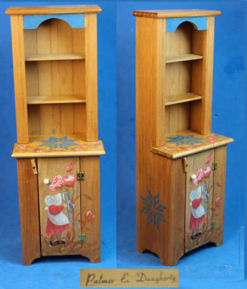 (image for) Hand painted cabinet by Daugherty