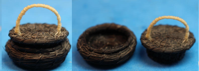 (image for) Woven lidded bowl