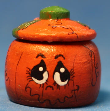 Pumpkin cookie jar