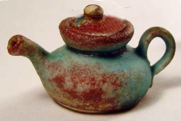 Teapot - wood fired - Click Image to Close