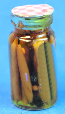 Zucchini in jar - Click Image to Close