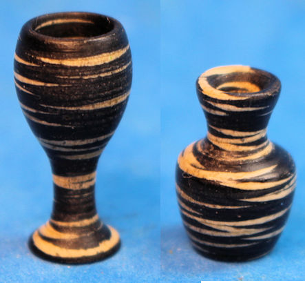(image for) Wood turnings - set of 2