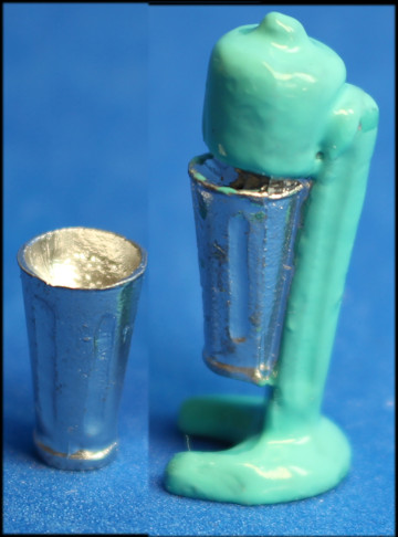 (image for) Milk shake maker set - blue green