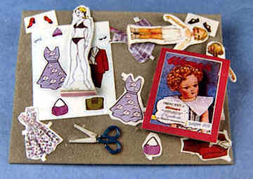 (image for) Making paper dolls