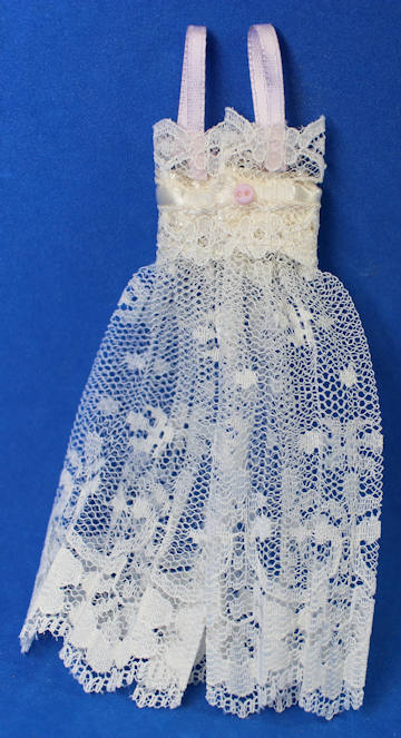 (image for) NIghtgown - cream with pink trim