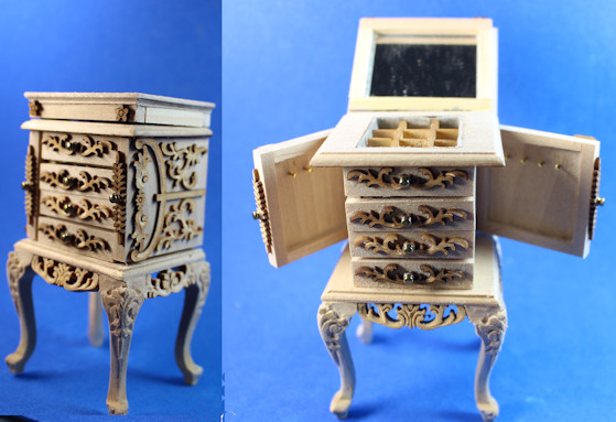 (image for) Jewelry table - unfinished
