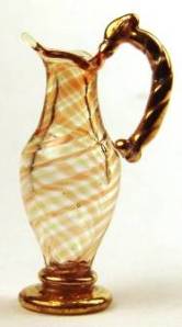 (image for) Pitcher - brown spiral