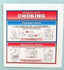 Choking poster