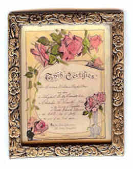 Birth certificate - Click Image to Close