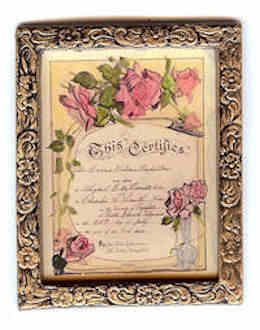 (image for) Birth certificate