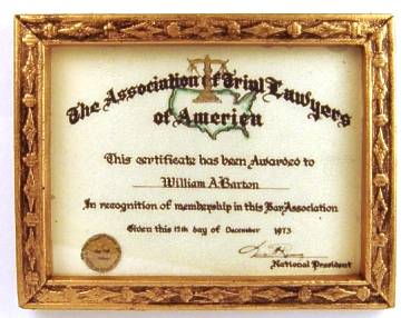 (image for) Lawyer's diploma