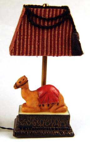Camel table lamp - Click Image to Close