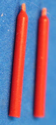 (image for) Candlesm - red - set of 2