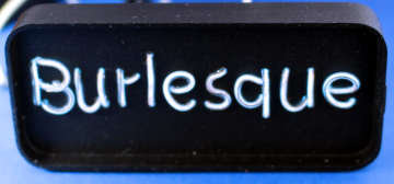 (image for) Neon sign - Burlesque