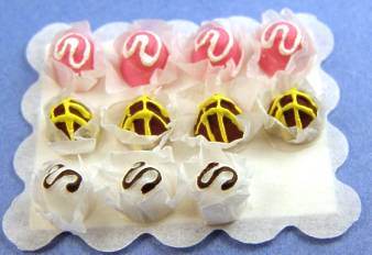 (image for) Tray of truffles