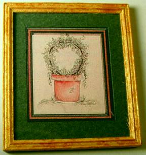 (image for) Print - thyme in terra cotta pot