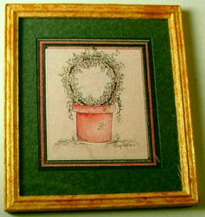 Print - thyme in terra cotta pot