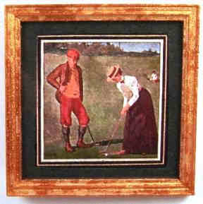 Golfers print