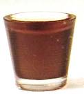 Shot glass of bourbon