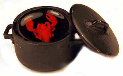 (image for) Lobster in pot
