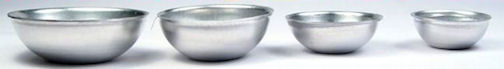 (image for) Mixing bowl set - aluminum