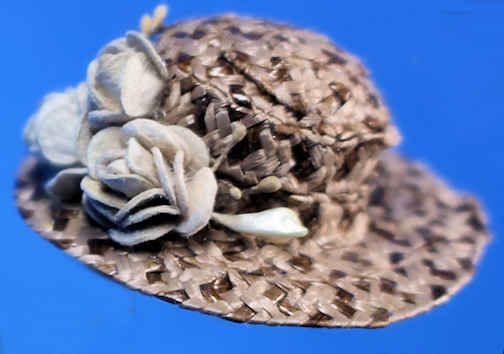 (image for) Lady's summer hat - straw