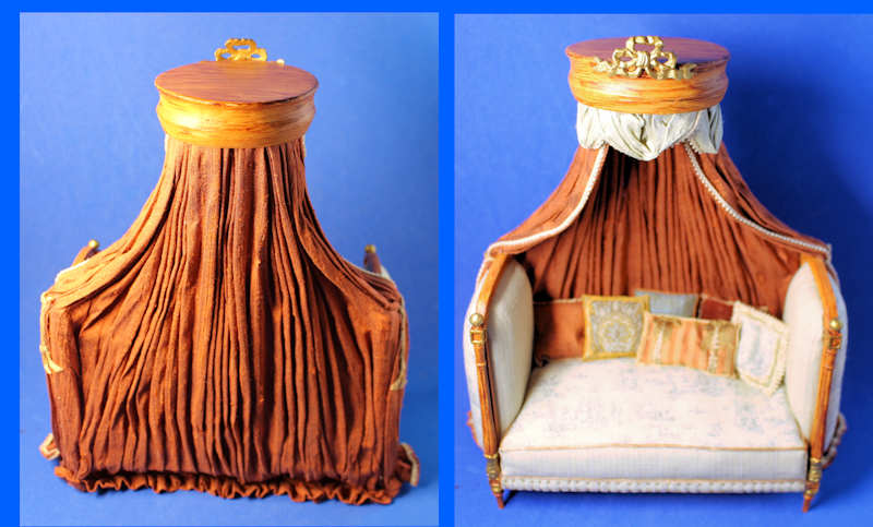 (image for) Empire settee by June Clinkscale