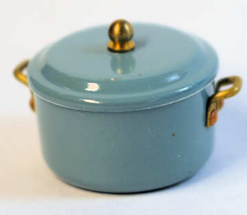 (image for) Cooking pot - blue