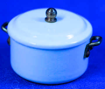 (image for) Cooking pot - light blue