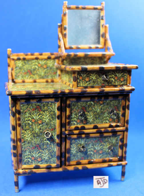 (image for) Dresser with mirror - asian design by Anthony Dunham, UK