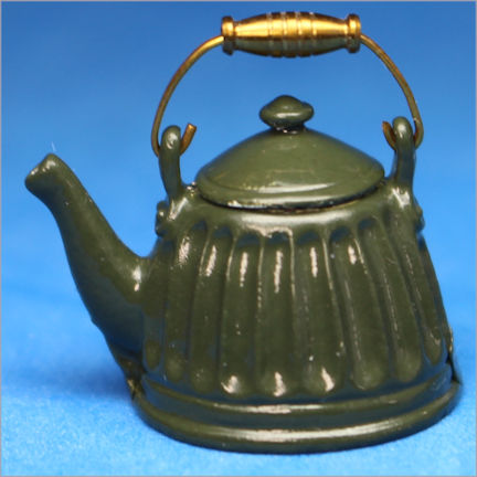 (image for) Tea pot - dark green