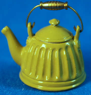(image for) Teapot - olive green