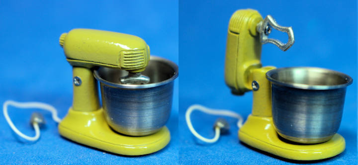 (image for) Electric mixer small- olive