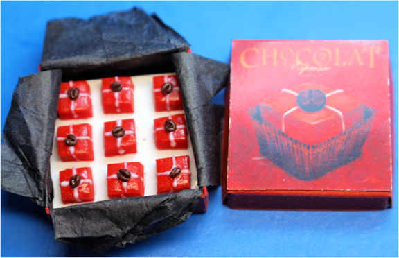 (image for) Box of chocolate presents by Jill Miles