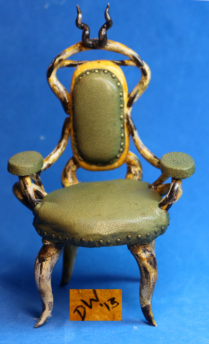 (image for) Horned chair by David Ward