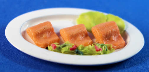 (image for) Salmon on a platter