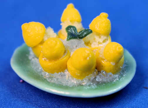 (image for) Lemon ice cream treats