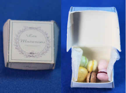 (image for) Macaroons in a box by Paris Miniatures - small