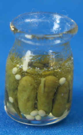 (image for) Jar of pickles - opened