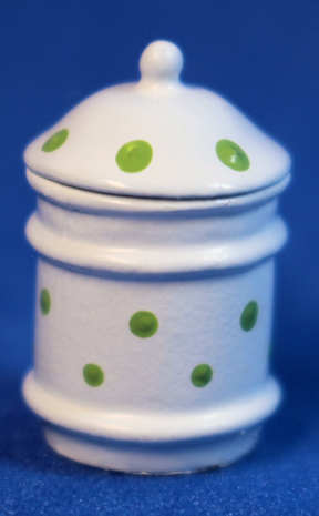 Decorative jar - white (image for) Decorative jar - white
