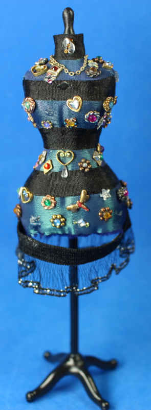 (image for) Bejeweled dress on stand