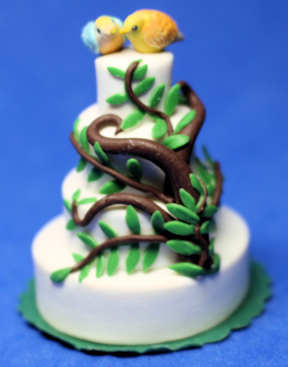 (image for) Seasonal wedding cake - spring