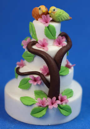 (image for) Seasonal wedding cake - summer