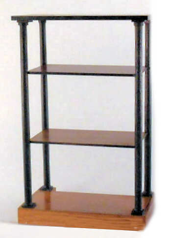(image for) Biedermeir open bookcase/etagere by Nicole Walton Marble